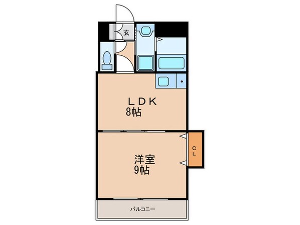 MAISON博多駅南の物件間取画像